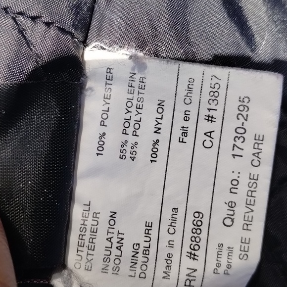 Boulder Gear Classic Black Thinsulate 3M Ultra Insulation Coat - Picture 13 of 15